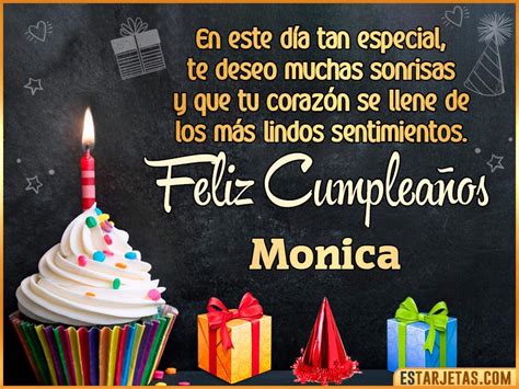 feliz cumpleaños monica gif